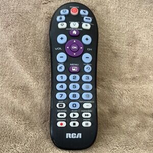 RCA RCR414BHZ 4-Device Universal Remote Control Streaming Player Compatible